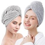ELLEWIN Bamboo Hair Towel Wrap 2 Pa