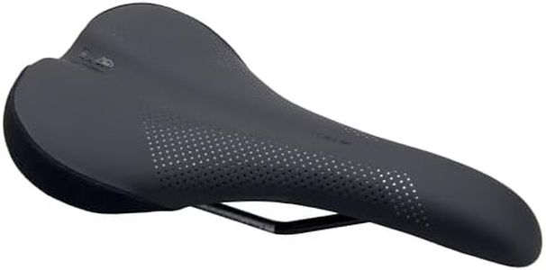 WTB Volt Medium Width Medium Padding Bike Saddle – Steel Rails | Comfortable Mountain Bike Seat, 142mm Width Bike Seat | Durable, Contoured MTB Seat for Gravel, Trail, and Enduro