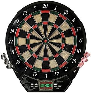 Hathaway Magnum Electronic Soft Tip Dartboard, Black/Multi