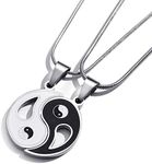 MOO&LEE Yin Yang Couples Necklace f