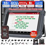 LAUNCH OBD2 Scanner X431 PRO3 ACE Diagnostic Tool with Bluetooth DBS car VII, Topology Mapping, Online Coding, CANFD&DoIP, 55+ Services, SGW Function, V.A.G. Guided Function