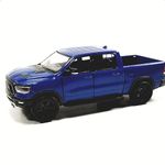 Kinsmart Dodge Ram 2019 Navy Blue 1500 Pickup Truck1/46 O Scale Diecast Truck