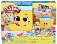 Play-Doh Picnic Shapes Starter Set, Preschool Toys for 3 Year Old Girls & Boys, Preschool Crafts, Play Food, 12 Tools & 6 Modeling Compound Colors F6916