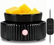 Maromamix Wax Melt Warmer with 4 Timer- Ceramic 3-in-1 Melt Warmer for Scented, Electric Candle Wax Melter burner for Home Office Bedroom Fragrance, Home Décor & Gift Choice