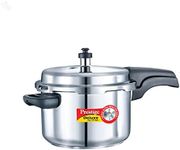 Prestige 4L Alpha Deluxe Induction Base Stainless Steel Pressure Cooker, 4.0-Liter