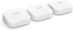 Amazon eero Pro 6E mesh Wi-Fi router | 2.5 Gbps Ethernet | Coverage up to 560 m2 | Connect 100+ devices | Ideal for streaming, working, and gaming | 3-Pack | 2022 release