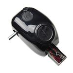 Solera Power RV Awning Speaker Drive Head Assembly, Black Plastic, Integrated Sound System, Universal Fit for Short, Flat and Pitched Assemblies, Manual Override - 342149