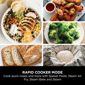 Ninja Speedi 10-in-1 Rapid Cooker & Air Fryer, 5.7L – Sea Salt Grey