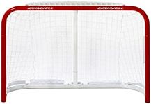 Winnwell Knee Hockey Goal Net - Indoor & Outdoor Hockey Training Equipment - includes 1 Goalie Net & 2 Balls