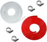 Draft Warehouse Beer Gas Line - LUCKEG Brand Include 3/16 Beer Line 10ft, 5/16 Red Gas Line 10ft, Homebrew Kegging System Tools