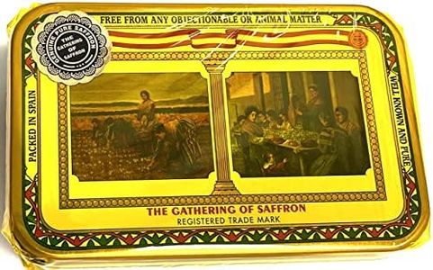 The Gathering of Saffron Brand Pure Spanish Saffron 1/2 Once (0.50 Ounce) by Aiva Products With 2D Barcode