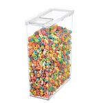 iDesign Clear Recycled Plastic Cereal Storage Container