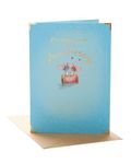 UK Greetings Wedding Anniversary Card for Grandparents - Cute Mouse Design, Multi, 149mm x 195mm