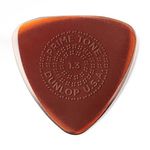 Dunlop Primetone Small Triangle 1.3mm Sculpted Plectra (Grip) - 12 Pack