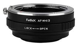 Fotodiox Lens Mount Adapter - Sony Alpha A-Mount (and Minolta AF) DSLR Lens to Micro Four Thirds (MFT, M4/3) Mount Mirrorless Camera Body, with Built-In Aperture Control Dial