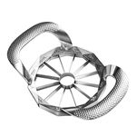 Apple Slicer, Heavy Duty Apple Corer , 12-Blade Stainless Steel Apple Cutter Divider Pitter ，Sturdy and Sharp