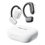 Truefree Open Ear Bluetooth 5.3 Headphones, Wireless Earbuds with Earhooks, ENC Noise-Cancellation, Immersive Stereo Sound by 16.2mm Driver, 4 Mics Clear Calls, 45H Playtime, APP Control, White