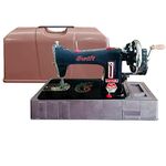 Swift Super Deluxe Vintage-Style Manual Sewing Machine, With Carrying Case