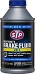 STP Heavy Duty Brake Fluid, Dot 3 Brake Fluid Protects Brake Systems, ABS, Disc and Drum Systems, 12 Oz, STP