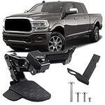 Dasbecan Rear Bedstep Retractable Bumper Side Step Compatible with 2019 2020 2021 2022 2023 Dodge Ram 2500 3500 Replaces# 82215842AC 82215842AD 82215842AE 82215842AF 82215842AG