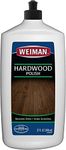 Weiman Ecofriendly Wood Floor Polish - 32 Fluid Ounces - Safe Around Kids or Pets - Restore Shine Hardwood Finished Oak Maple Cherry Birch Walnut Engineered Hardwood Vinyl Laminate