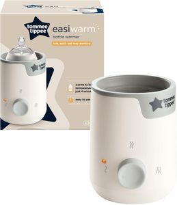 Tommee Tippee Easiwarm Bottle Warmer – Fast Heating, White, Auto Timer