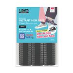 LEONIS Iron-on Instant Hem Tape 25mm x 5m (1 inch x 5.5yd) Black [ 78026 ]