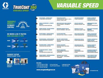 Graco TrueCoat 360 Paint Sprayer – Handheld Electric Spray Gun