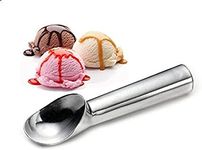 Ice Cream Scoop with Modern Heat-Conducting Aluminum Ergonomic Handleby Sw Cookware: Scoops IceCream Easily| 2 Ounce Portion| One-Piece Design/ No Springs To