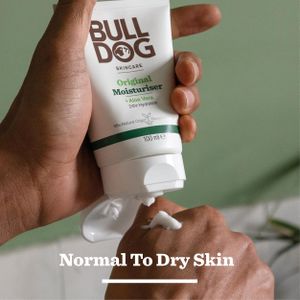 Bulldog Skincare Men’s Moisturiser 100ml – Non-Greasy, Fast Absorbing