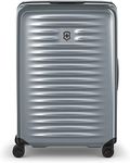 Victorinox Swiss Designed Suitcase, Airox Large Hardside Luggage, Travel Bag, 98 litres, Silver, 612511 | Check-in Trolley Bag