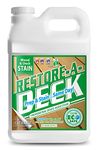 Restore-A-Deck Wood Stain for Decks, Fences, & Wood Siding - Semi-Transparent (2.5 Gallons, Light Walnut)