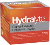 Hydralyte Electrolyte Powder Orange Flavoured 10 Packs