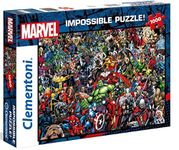 Clementoni Marvel 1000 Piece Impossible Jigsaw Puzzle