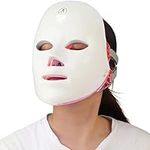 JD Health Tech | LED Face Light Therapy Mask: Acne Treatment, Red Light Therapy, Anti-Aging, 7 Colours, Rechargeable