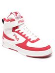 Fila Azaro White & Red Baketball Shoes for Men, Size: 8