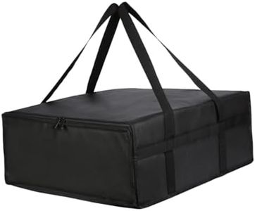 MYCENSE Insulated Pizza Delivery Bag Pizza Carrier Grocery Tote Pizza Warmer Bag for Catering, 40x40x15CM