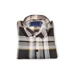 Young Gn Casual Regular Fit Shirt for Men | Premium Waffle Textured Fabric Full Sleeve Shirts | Men's Checked Trendy Shirt | Spread Collar Designer Shirt | (in, Alpha, XL, Regular, Multicolour)