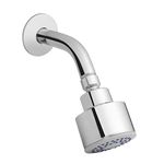 Hindware F920011CP Brass Shower Overhead, silver, Chrome Finish