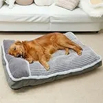 WINDRACING Large Dog Bed with Pillo