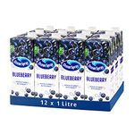 Ocean Spray Blueberry Juice Drink, 1L Carton (12-Pack)