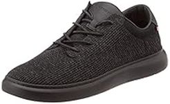 Tommy Hilfiger Men Knit Hybrid Shoe Trainers, Black (Black), 44 EU