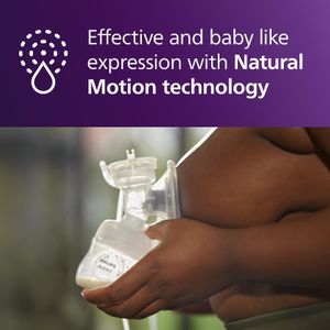 Philips Avent Electric Breast Pump – Compact, Quiet, BPA-Free