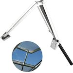 Automatic Ventilation Greenhouse Window Opener with Solar Power Sensor- Garden Greenhouse Roof Ventilation Window Opener Kit Lifts 15 Lbs/7Kg