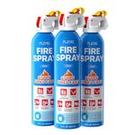 Plemo Fire Extinguisher All-in-One, Fire Extinguishers Compact for Home, Car, Kitchen, Truck, and Boat, FS620, 3-Pack