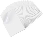 YOUHOOL A4 Sticker Paper for Printing Printable Vinyl Sticker Paper Matte Self-Adhesive Sticker Waterproof Sheet for Inkjet Printer and for Cricut Maker