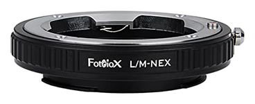 Fotodiox LM-NEX Leica M Lens to Sony Alpha Nex E-mount Camera Lens Mount Adapter