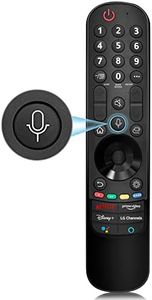 Voice Magic Remote Control for Lg Smart TV,MR21GA Remote with Pointer Function