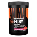 Animal Fury Pre Workout Powder Supplement for Energy and Focus 5g BCAA 350mg Caffeine Nitric Oxide Without Creatine Powerful Stimulant for Bodybuilders, Watermelon, 30 Servings