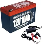 Dakota Lithium - 12V 10Ah LiFePO4 Deep Cycle Battery and 12V 3Ah Charger - 11 Year USA Warranty - 2000+ Cycles - Built in BMS - for Ice Fishing, Kayaks, Fish Finders - Charger Included